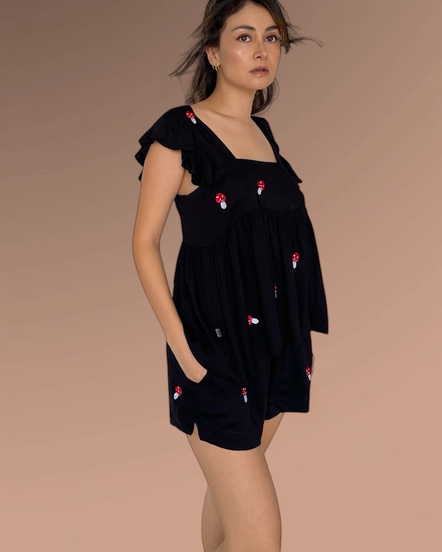 SET PJ SHORT BASICO + ARANDELA HONGOS